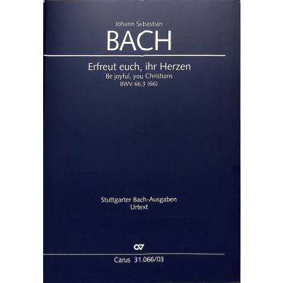 9790007043940 - Kantate 66 erfreuet euch ihr Herzen BWV 66 9790007043940 - Kantate 66 erfreuet euch ihr Herzen BWV 66