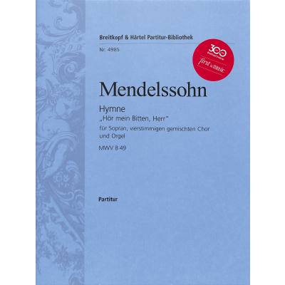 9790004207635 - Hör mein Bitten Herr - Hymne