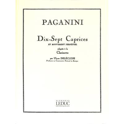 9790046212048 - 17 Caprices 9790046212048 - 17 Caprices