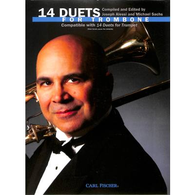 14 Duets for trombone - compatible with 14 duets for trumpet
