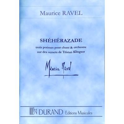 9790044077007 - Sheherazade 3 poemes 9790044077007 - Sheherazade 3 poemes