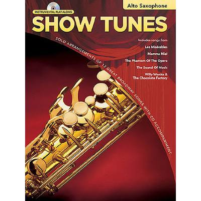 9781846095986 - Noten Show tunes - Alto Saxophone incl playback CD HL 90003133