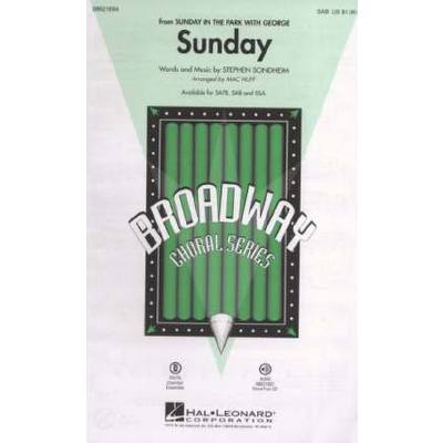 0884088412555 - Sunday (aus Sunday in the park with George)