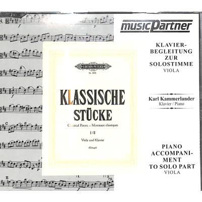 Klassische stücke 1 + 2 für Viola + Klavier