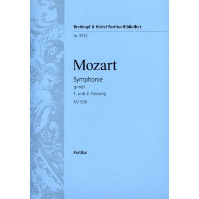 9790004213520 - Sinfonie 40 g-moll KV 550