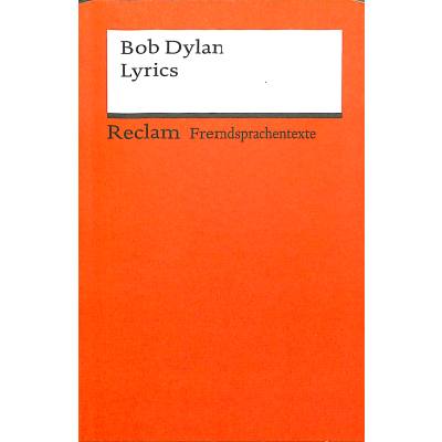 9783150197417 - Bob Dylan - GEBRAUCHT Lyrics - Preis vom 09102023 050333 h