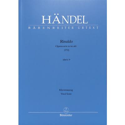 9790006504206 - Rinaldo HWV 7a 9790006504206 - Rinaldo HWV 7a
