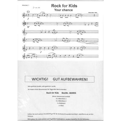 Rock for kids - 3 kleine Rockstücke