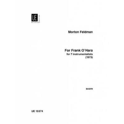 9783702419073 - For Frank OHara