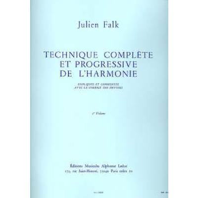 9790046238291 - Technique complete et progressive de harmonie 1
