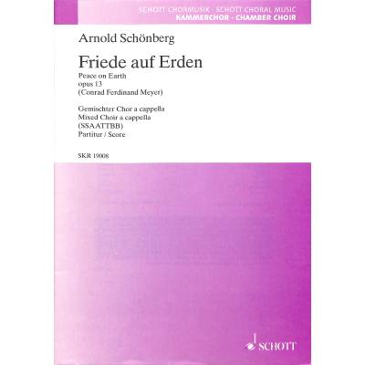 9790001101349 - - GEBRAUCHT Friede auf Erden Da die Hirten ihre Herde ließen op 13 gemischter Chor (SSAATTBB) a cappella oder mit kleinem Orchester Chorpartitur (Schott Kammerchor) - Preis vom 02082023 050232 h