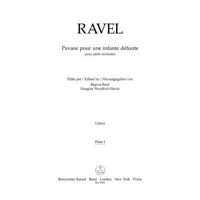 9790006536658 - Pavane pour une infante defunte 9790006536658 - Pavane pour une infante defunte