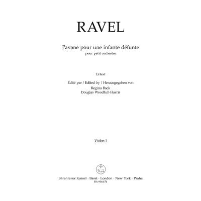 9790006536665 - Pavane pour une infante defunte 9790006536665 - Pavane pour une infante defunte
