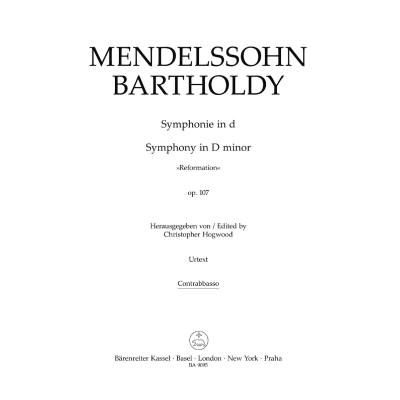 Sinfonie d-moll op 107 (Reformation)