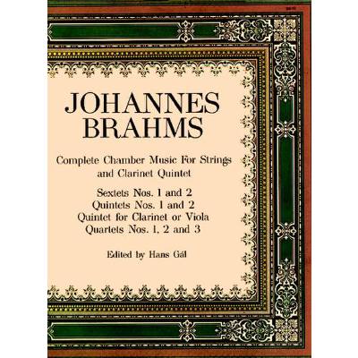 9780486219141 - Complete chamber music for strings + clarinet quintet 9780486219141 - Complete chamber music for strings + clarinet quintet