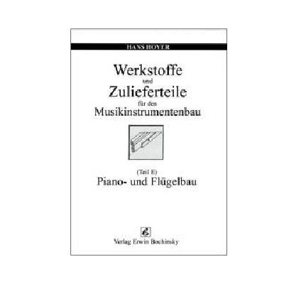 9783923639250 - Werkstoffe und Zulieferteile für den Musikinstrumentenbau