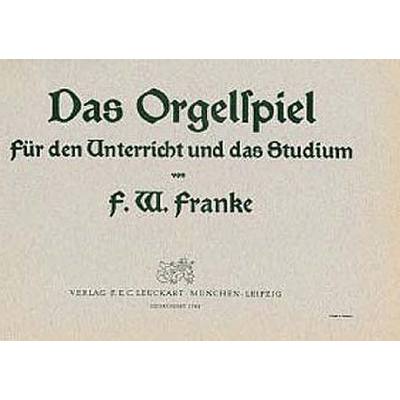 9990050541992 - Das Orgelspiel