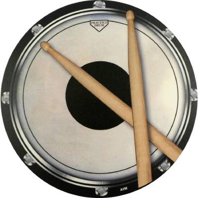 0744286181458 - Mauspad Mousepad Drumstick Schlagzeug - das ideale Geschenk für jeden Musiker