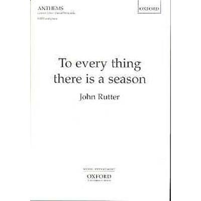 9780193362758 - To every thing there is a season