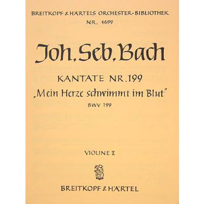 9790004319123 - Kantate 199 Mein Herze schwimmt im Blut BWV 199