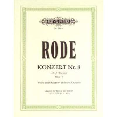 9790014006525 - Konzert 8 e-moll 9790014006525 - Konzert 8 e-moll