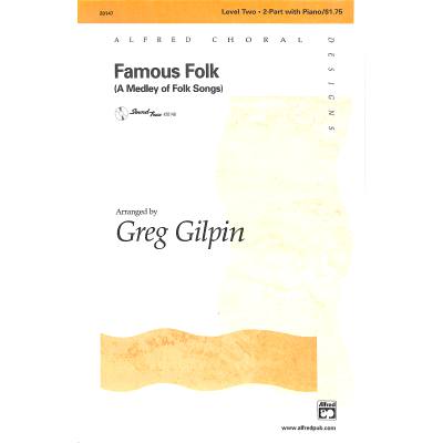 0038081187112 - FAMOUS FOLK - A MEDLEY OF FOLK SONGS 0038081187112 - FAMOUS FOLK - A MEDLEY OF FOLK SONGS
