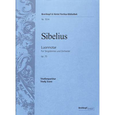 9790004211618 - Luonnotar - die Tochter der Natur op 70