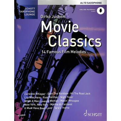 9783795718794 - Schott Saxophone Lounge   Movie Classics Alt-Saxophon Geheftet