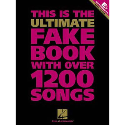 Ultimate fake book with over 1200 songs