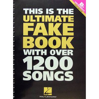 0073999400267 - Ultimate fake book with over 1200 songs