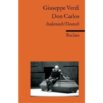 9783150183502 - Don Carlos   Don Carlo - Giuseppe Verdi Taschenbuch