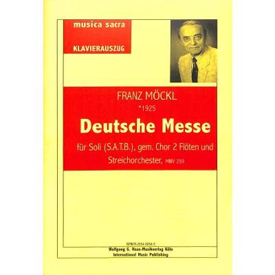 9790205400545 - Deutsche Messe MWV 259 9790205400545 - Deutsche Messe MWV 259