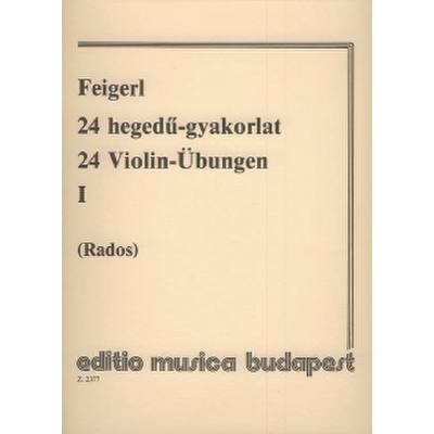 9790080023778 - 24 Violin Übungen 1