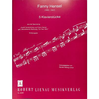 0842819116493 - 5 Klavierstücke aus 12 Klavierstücke 0842819116493 - 5 Klavierstücke aus 12 Klavierstücke