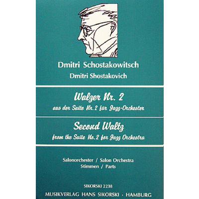 9790003030043 - Second Waltz (Walzer 2) aus Suite 2 für Jazz Orchester