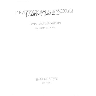 9790006521692 - Lieder und Schneebilder
