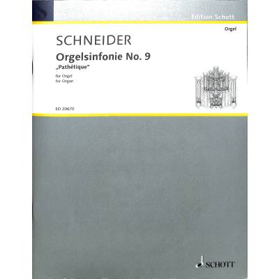 9790001168687 - Orgelsinfonie 9 Pathetique