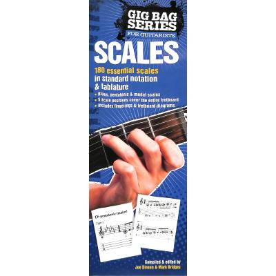 0752187941378 - Gig bag book of scales for all guitarists