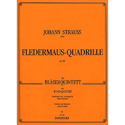 9790012184843 - Fledermaus Quadrille op 363