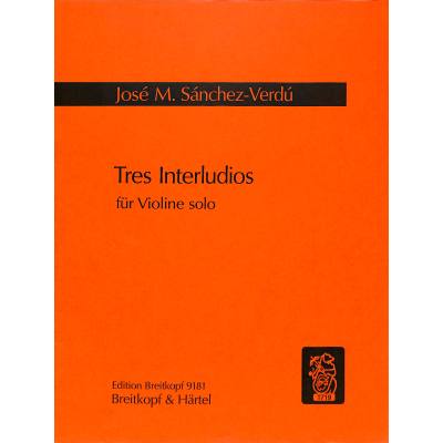 9790004183151 - 3 Interludios 9790004183151 - 3 Interludios