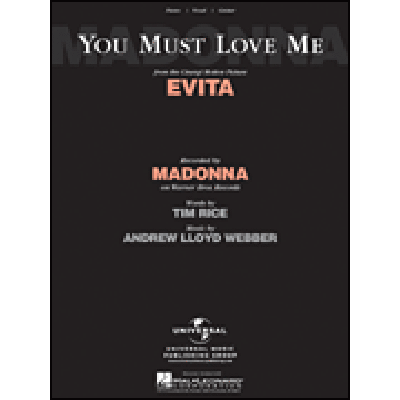 0073999200737 - You must love me (aus Evita)