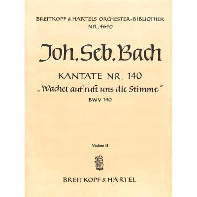 9790004317372 - Wachet auf ruft uns die Stimme BWV 140 9790004317372 - Wachet auf ruft uns die Stimme BWV 140