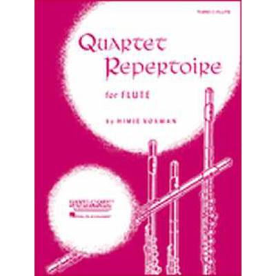 0073999737400 - Quartet repertoire for flute 0073999737400 - Quartet repertoire for flute
