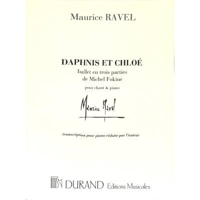 9790044075034 - Daphnis et Chloe - Ballet