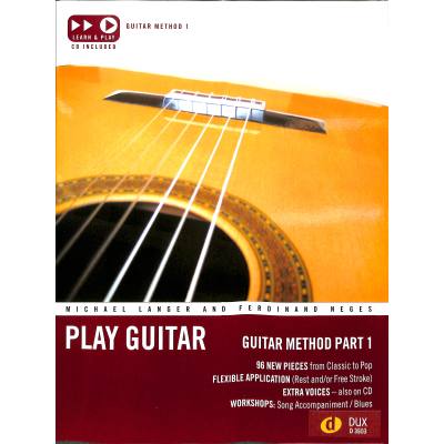 9783868492606 - Play Guitar Guitar Method 1Pt1 - Michael Langer Ferdinand Neges Kartoniert (TB)