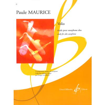 9790043015871 - Volio - Etude pour saxophone