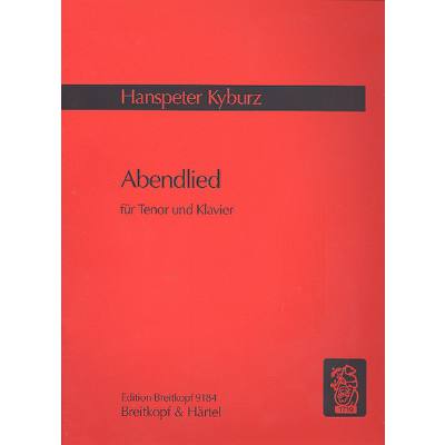 9790004183243 - Abendlied 9790004183243 - Abendlied