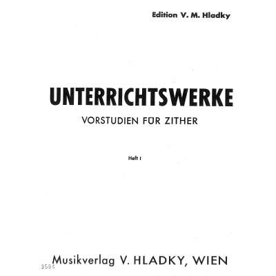 Vorstudien für Zither 1