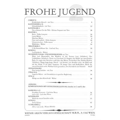 Frohe Jugend 2 - leichte Melodien und Tänze