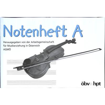 Notenheft A 8 Blatt doppelseitig